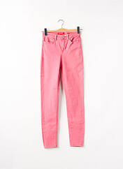 Jeans skinny rose GUESS pour femme seconde vue