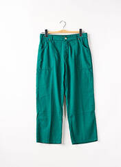 Pantalon 7/8 vert ONE STEP pour femme seconde vue