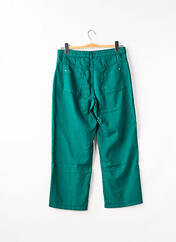 Pantalon 7/8 vert ONE STEP pour femme seconde vue