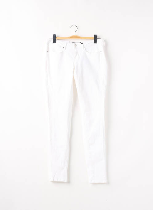 Jeans skinny blanc GUESS pour femme