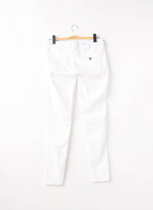 Jeans skinny blanc GUESS pour femme
