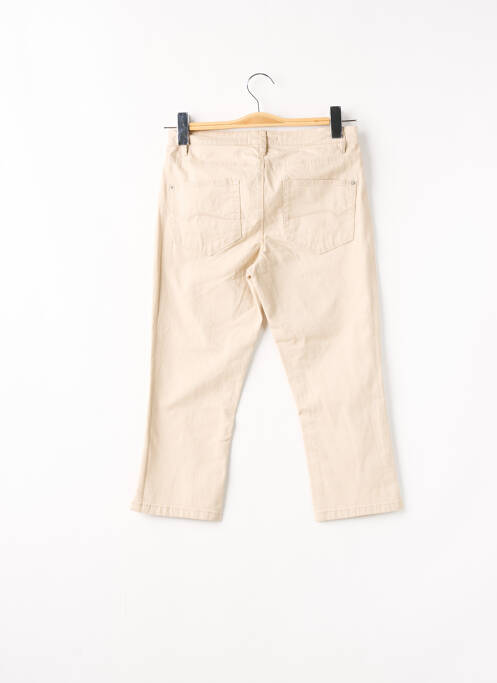 Pantacourt beige CAMAIEU pour femme