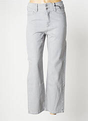 Jeans coupe large gris IKKS pour femme seconde vue