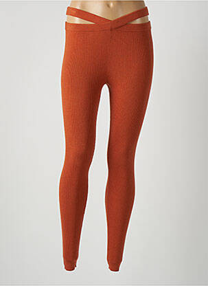 Legging orange UNDIZ pour femme