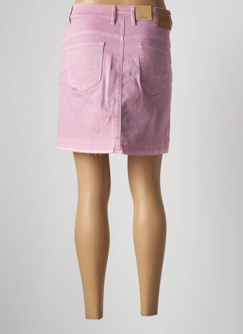 Jupe courte rose SALSA pour femme