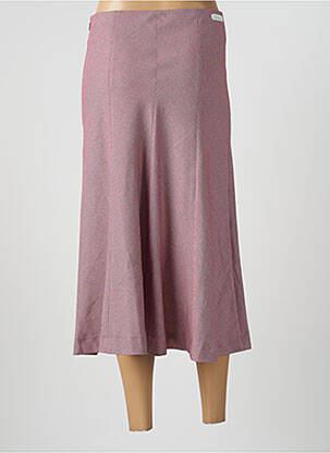 Jupe longue taille haute rouge SALSA femme