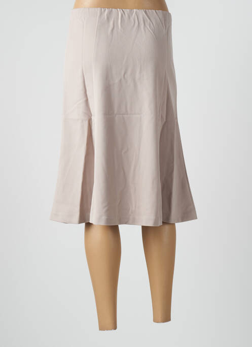 Jupe mi-longue beige DAMART pour femme