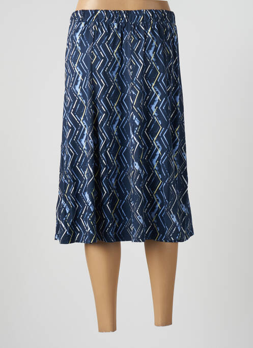 Jupe mi-longue bleu DAMART femme