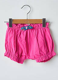 Short taille élastique taille élastique rose DPAM fille