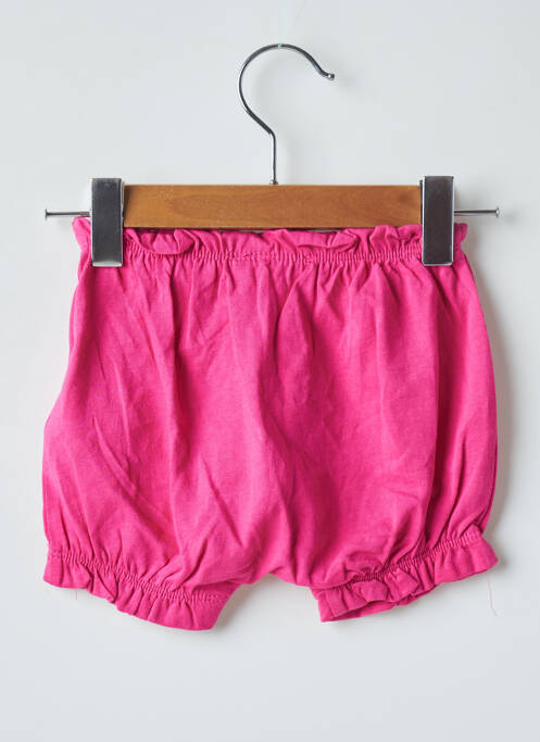 Short rose DPAM pour fille