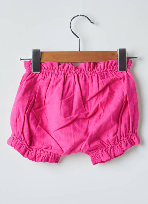 Short rose DPAM pour fille