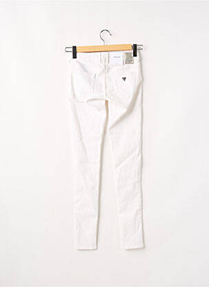 Pantalon slim skinny taille normale blanc GUESS femme