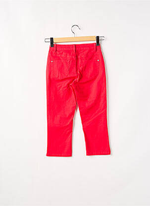 Pantacourt poches rouge CAMAIEU femme