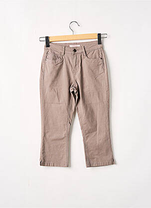 Pantacourt poches gris CAMAIEU femme