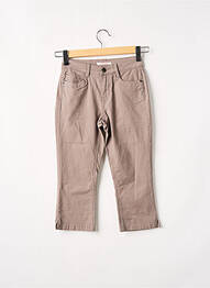 Pantacourt poches gris CAMAIEU femme