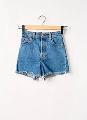 Short bleu LEVIS pour femme seconde vue