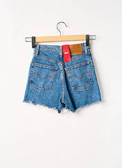 Short bleu LEVIS pour femme seconde vue