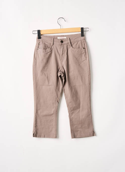 Pantacourt poches gris CAMAIEU femme