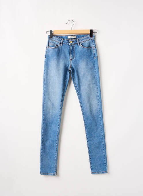 Jeans coupe slim bleu I.CODE (By IKKS) pour femme