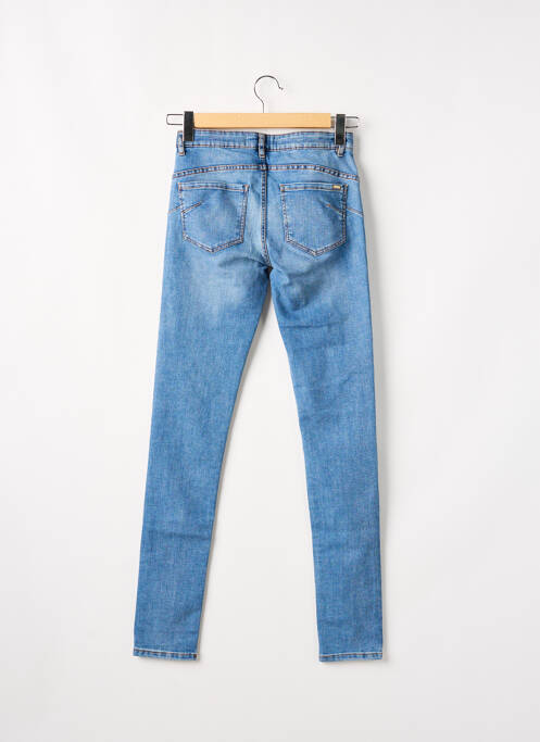 Jeans coupe slim bleu I.CODE (By IKKS) pour femme