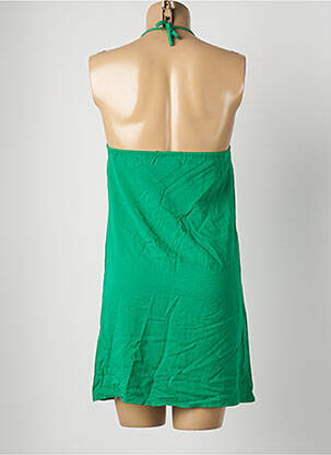 Robe de plage fermeture liens à nouer vert UNDIZ femme