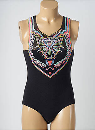 Body stretch sans manche noir UNDIZ femme