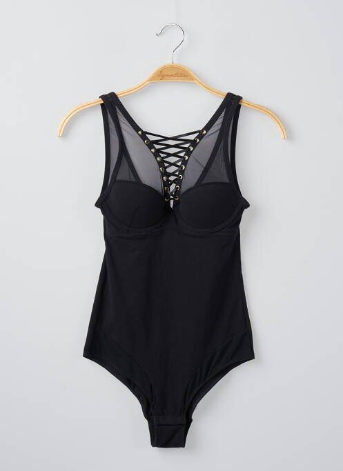 Body stretch sans manche noir UNDIZ femme