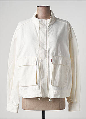 Veste en jean manches longues beige LEVI'S femme