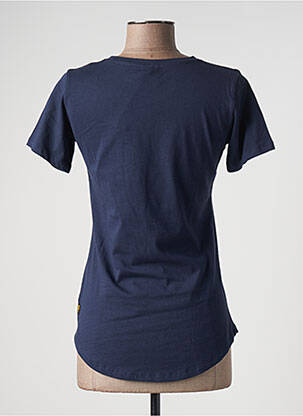T-shirt sérigraphie manches courtes bleu G STAR femme