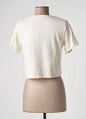 T-shirt coupe droite manches courtes beige LEVI'S femme