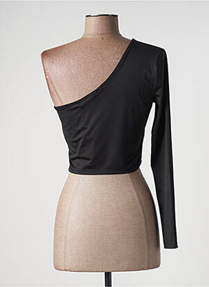 Top stretch manches longues noir GUESS femme