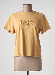 T-shirt beige LEVIS pour femme seconde vue