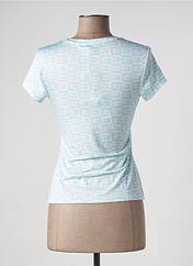 T-shirt bleu GUESS pour femme seconde vue