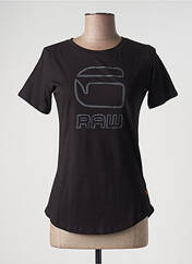 T-shirt noir G STAR pour femme seconde vue