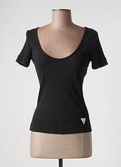 T-shirt noir GUESS pour femme seconde vue