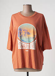 T-shirt orange LEVIS pour femme seconde vue