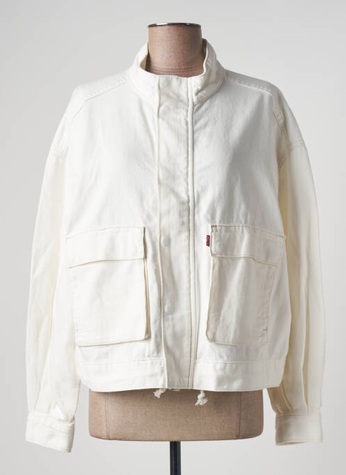 Veste en jean manches longues beige LEVIS femme