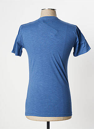 T-shirt stretch manches courtes bleu ESPRIT homme