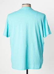 T-shirt bleu ROUTE 66 pour homme seconde vue