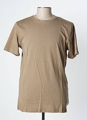 T-shirt marron SORBINO pour homme