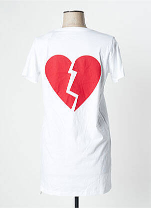 Chemise de nuit sérigraphie blanc UNDIZ femme