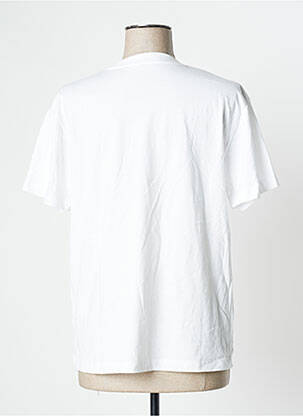 T-shirt coupe droite manches courtes blanc UNDIZ femme