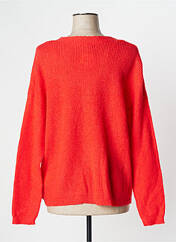 Gilet manches longues rouge CAMAIEU pour femme seconde vue