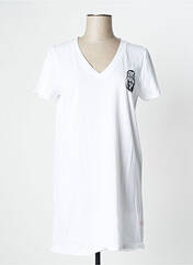Chemise de nuit blanc UNDIZ pour femme seconde vue