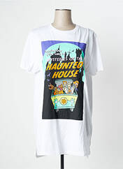 Chemise de nuit blanc UNDIZ pour femme seconde vue