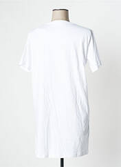 Chemise de nuit blanc UNDIZ pour femme seconde vue