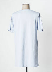 Chemise de nuit bleu UNDIZ pour femme seconde vue