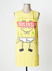 Chemise de nuit jaune UNDIZ pour femme seconde vue