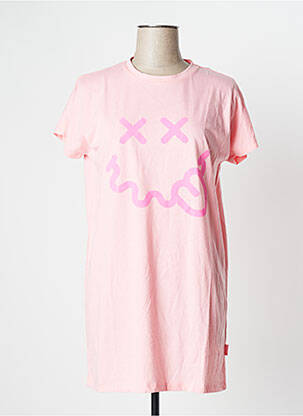 Chemise de nuit rose UNDIZ pour femme