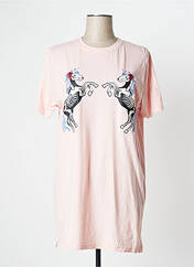 Chemise de nuit rose UNDIZ pour femme seconde vue